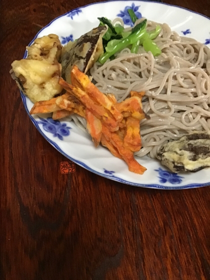 カリッカリ、サクッサク♪人参の天ぷら