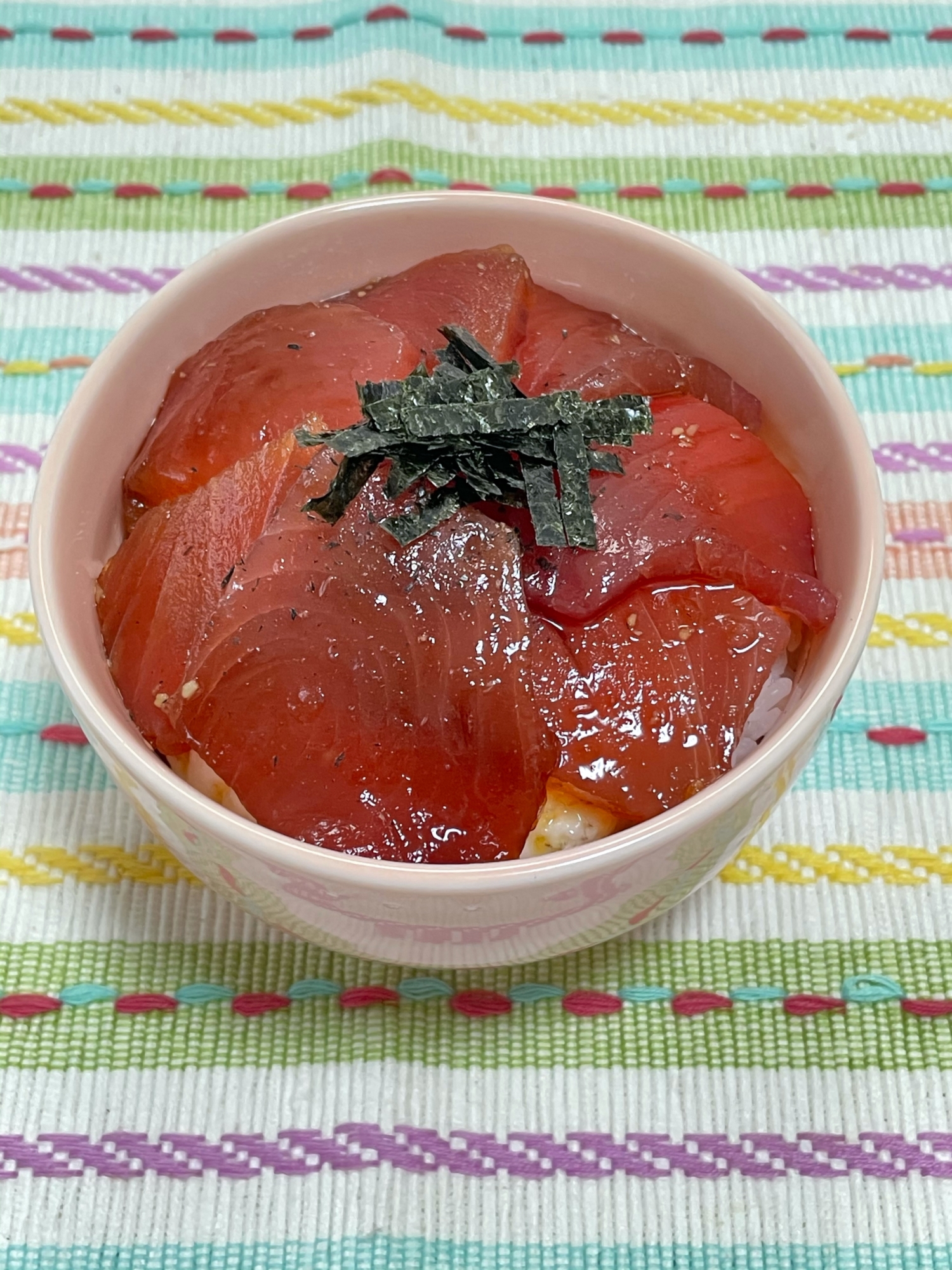 自然薯で♪マグロの山かけ丼