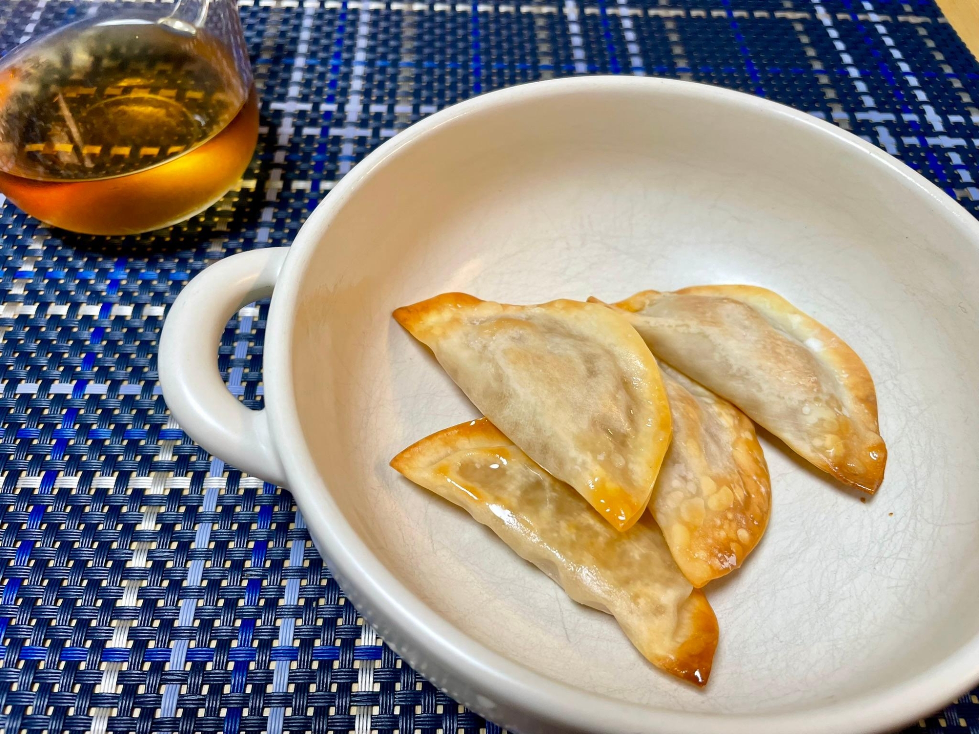 オーブンだけの簡単調理！りんご餃子