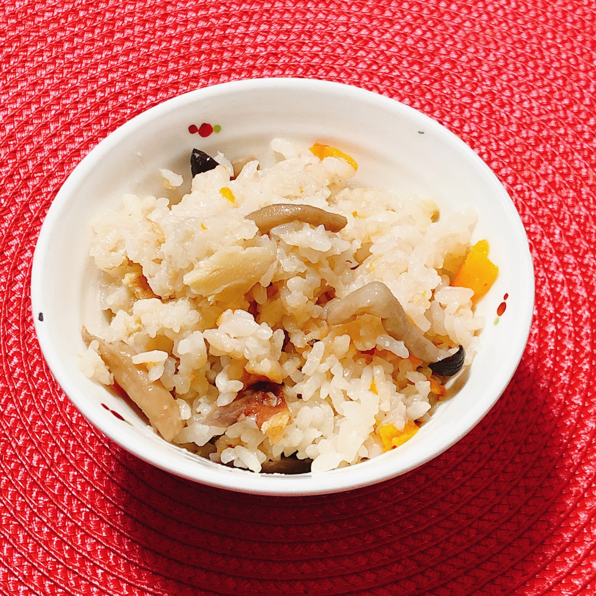 たけのこ♪もちもち炊き込みご飯