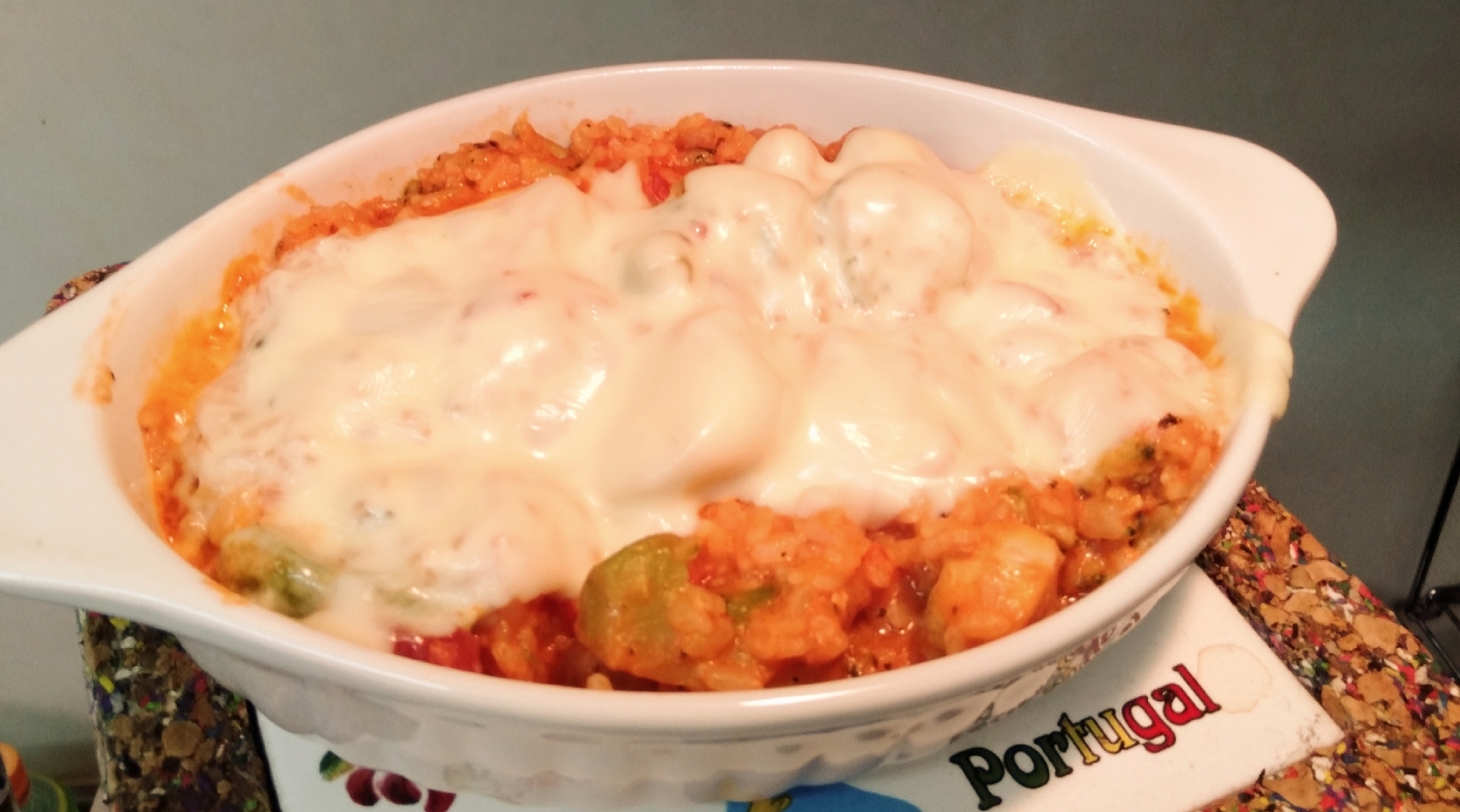 辛さが癖になる?!簡単トマトリゾットドリア