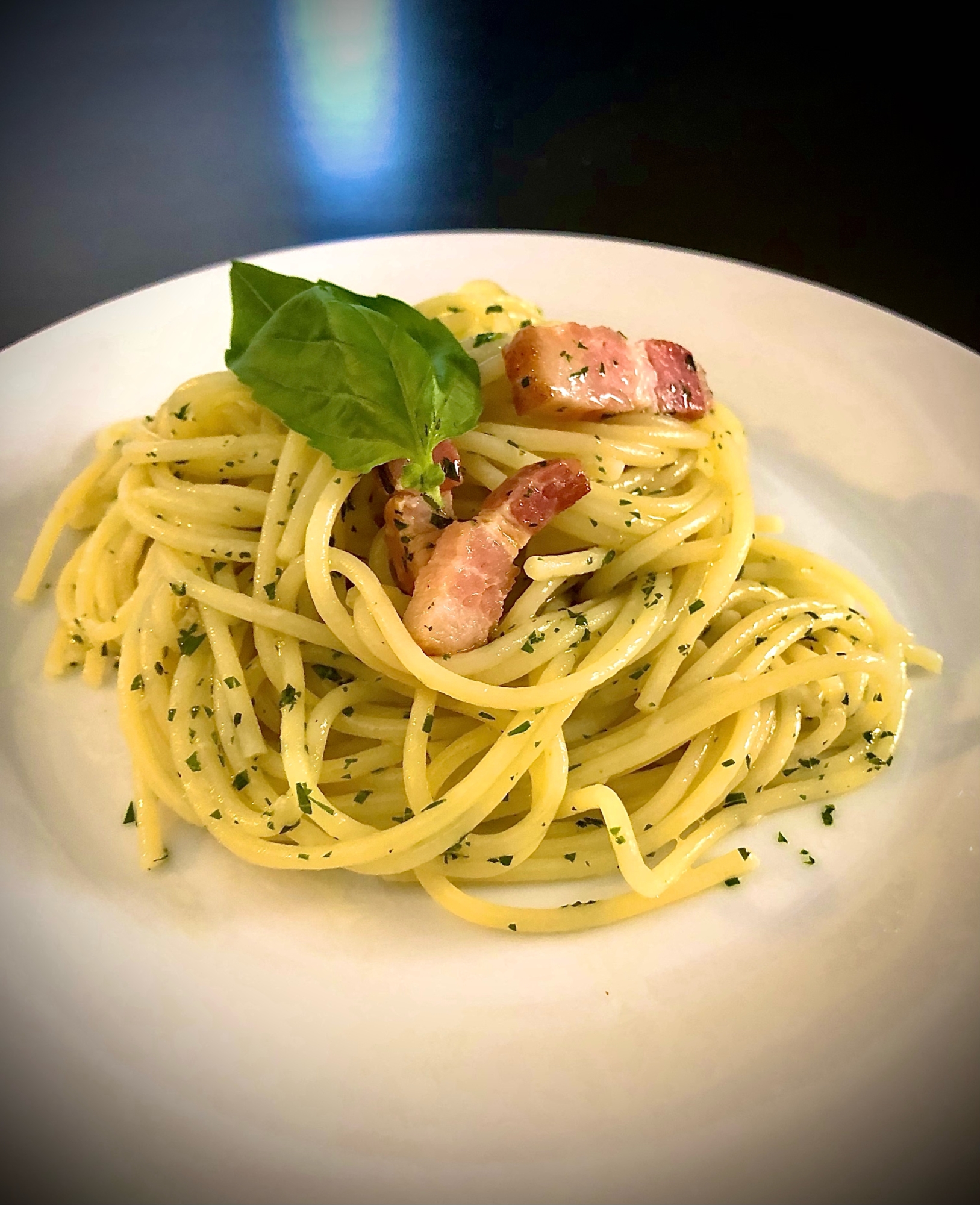 簡単 本格 バジルとベーコンのパスタ レシピ 作り方 By かりふ98 楽天レシピ 簡単 本格 バジルとベーコンのパスタ レシピ 作り方 By かりふ98 楽天レシピ