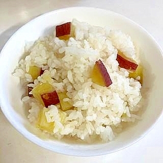 さつまいもごはん　☆　塩