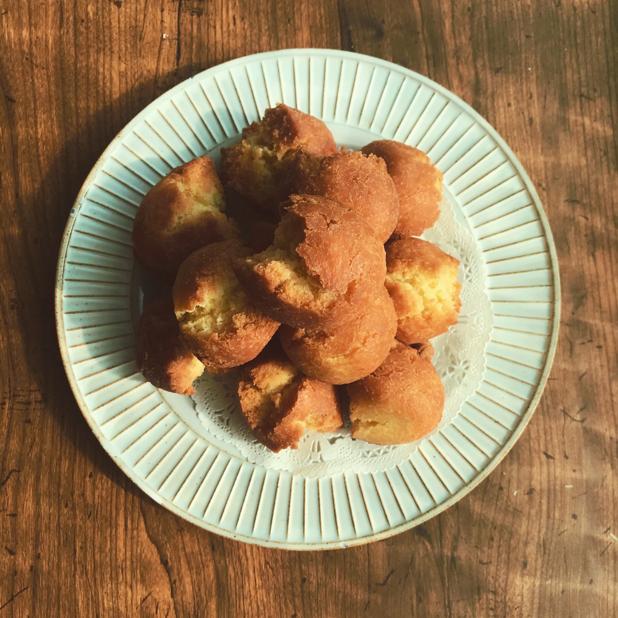 15分で出来る!三温糖サーターアンダギー!