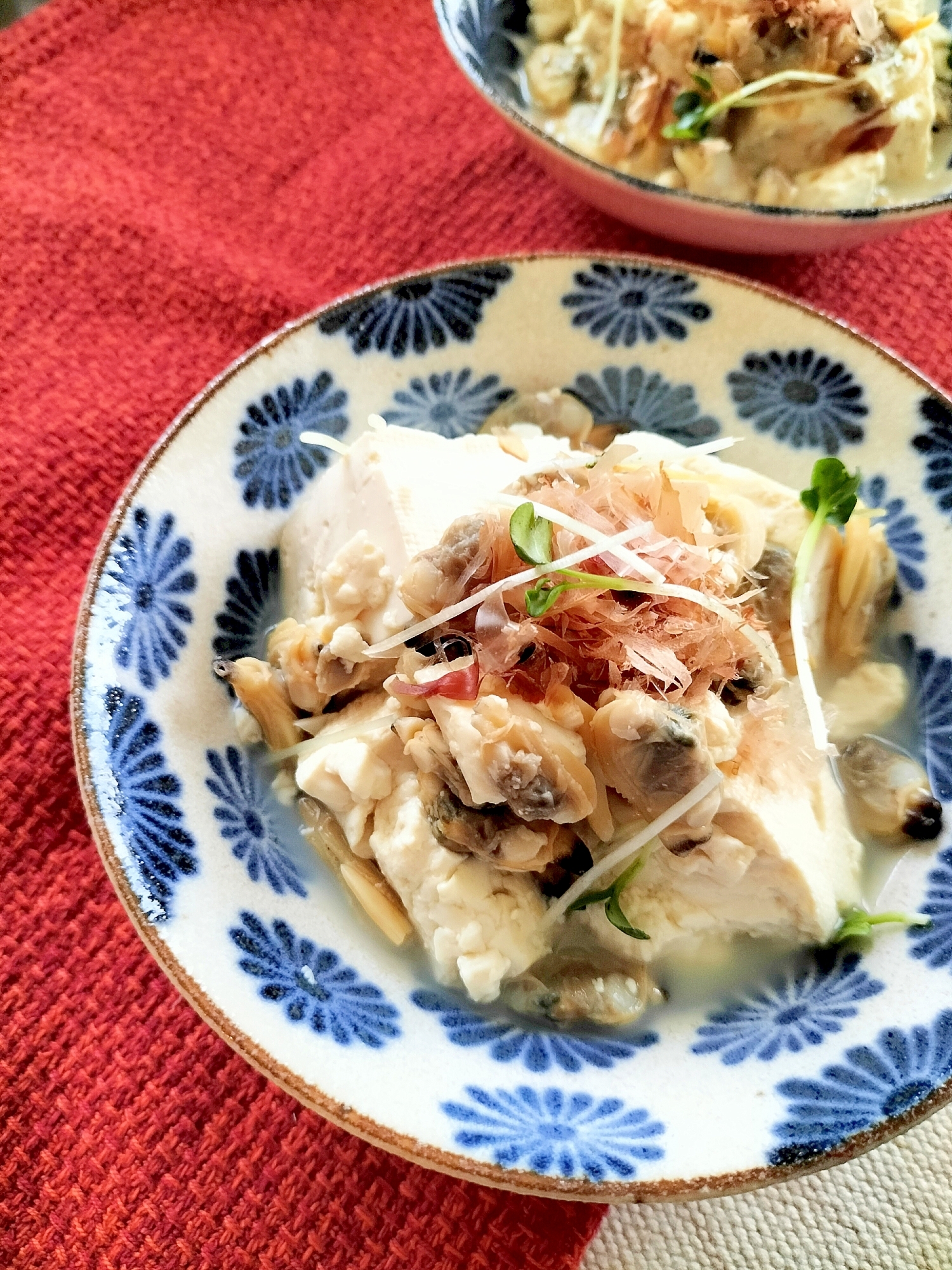 あさり豆腐の塩煮♪
