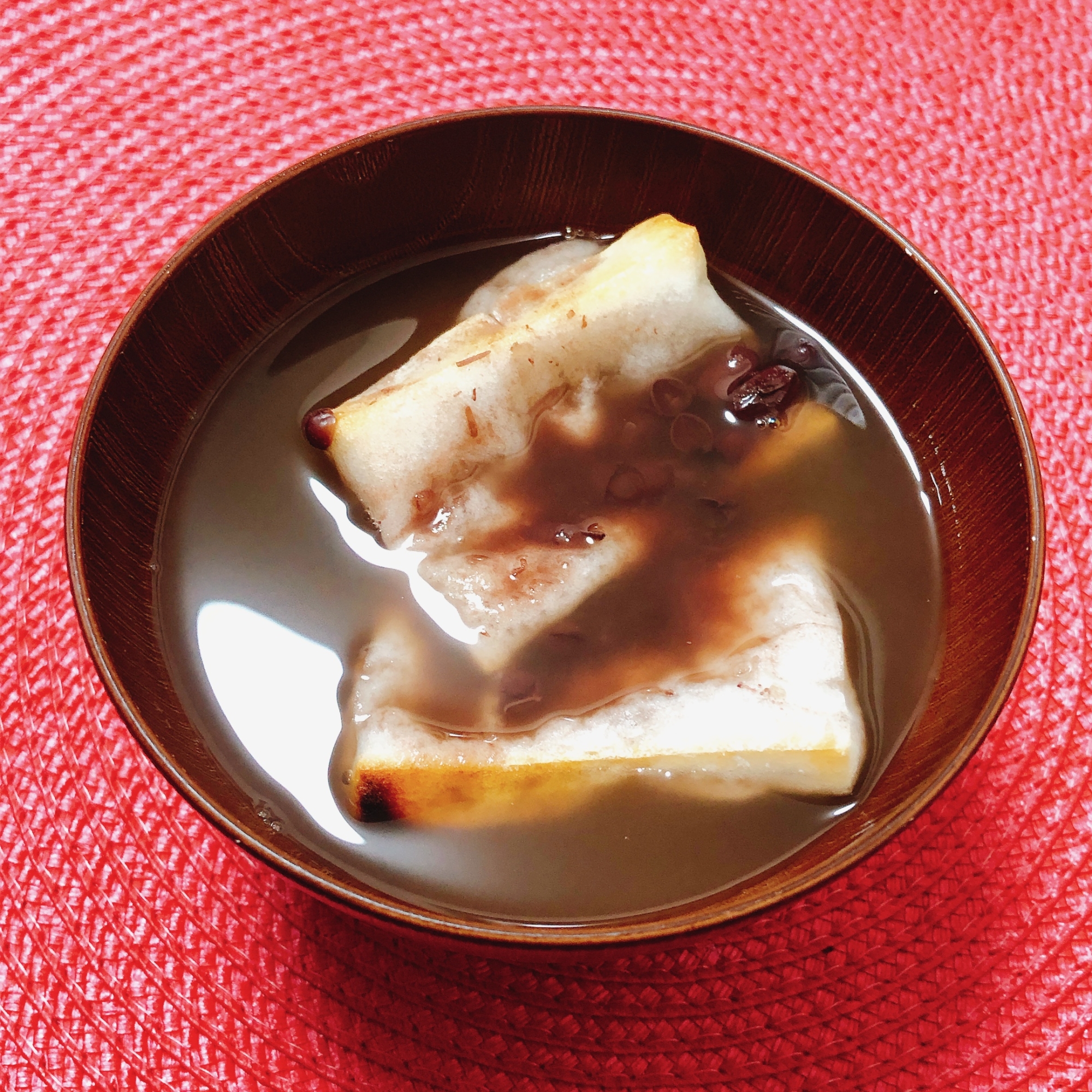 焼き餅♪香ばしぜんざい