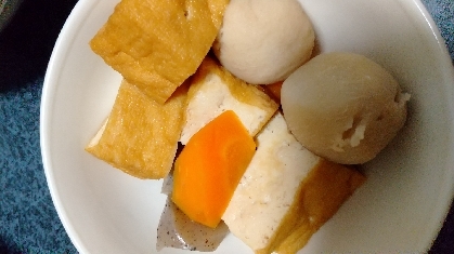 厚揚げで作りました！とっても美味しくできました！ごちそうさまです(^^)♪