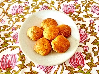 胡麻味噌風味♪ポリポリクッキー