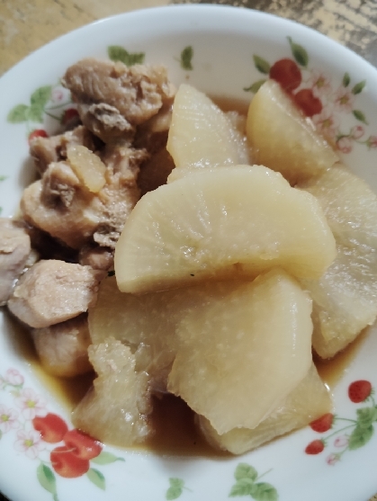 とっても柔らか♪鶏肉と大根の煮物・圧力鍋