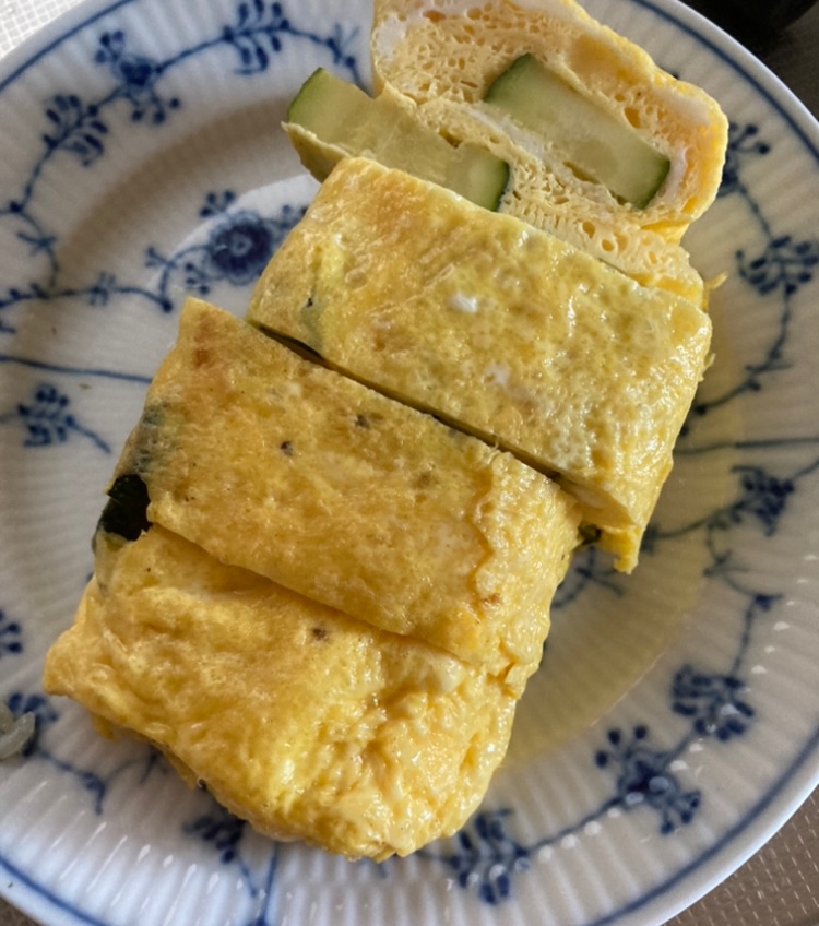 ズッキーニの卵焼き