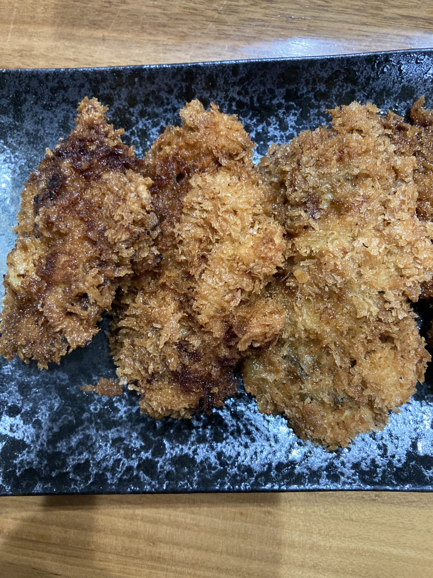 ポン酢でさっぱりカキフライ