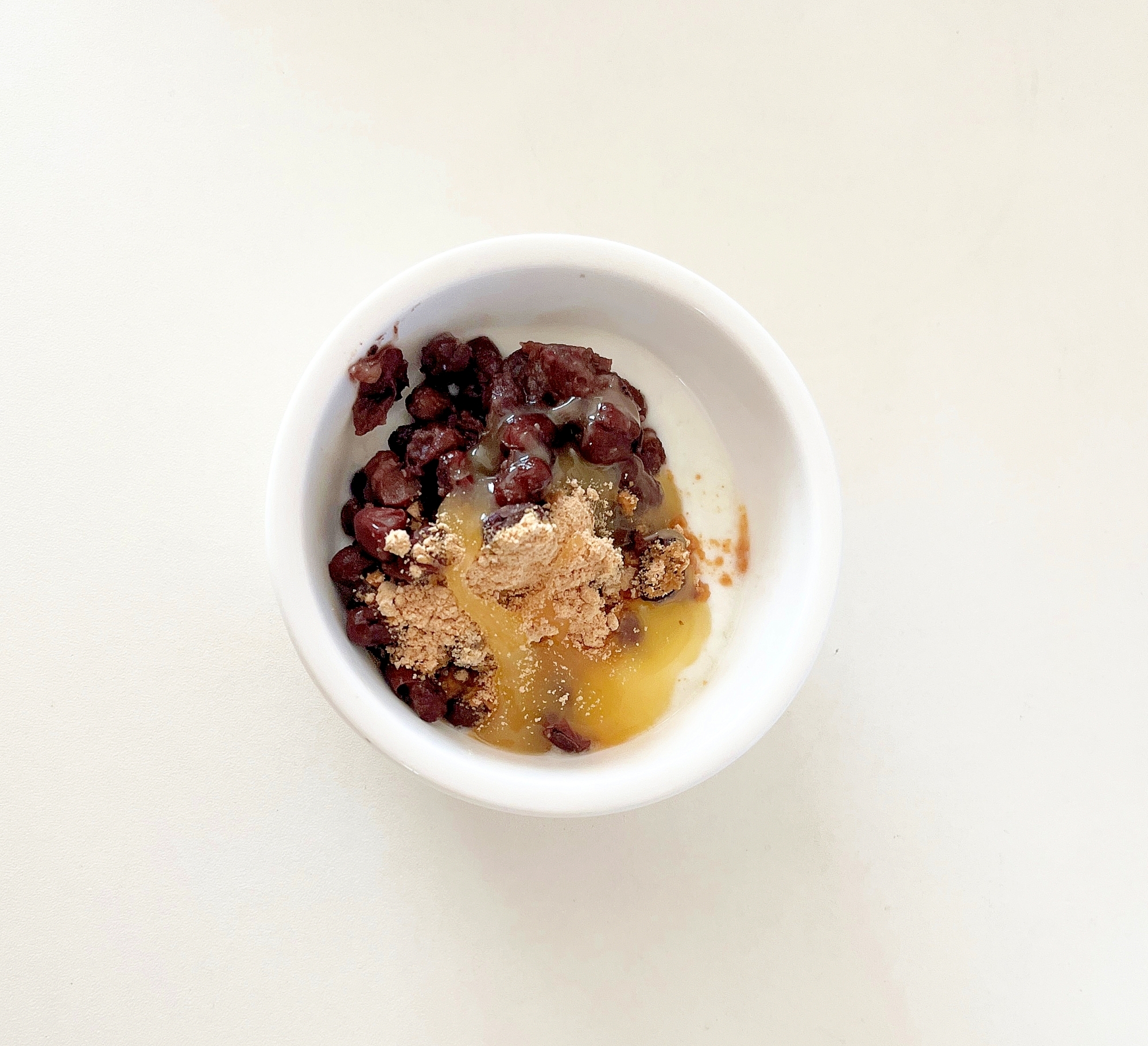 粒あんのヨーグルト