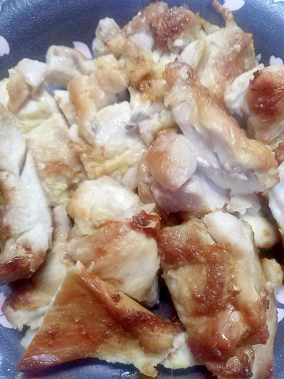 鶏もも肉の生姜塩こしょう焼き