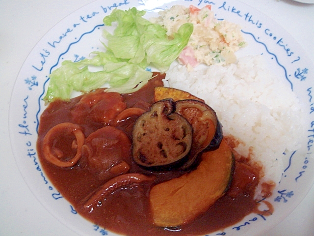 シーフードカレー