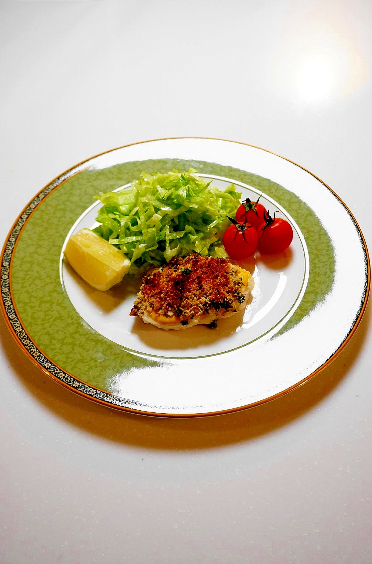 衣サックサク身ジューシー！メカジキの香草パン粉焼き