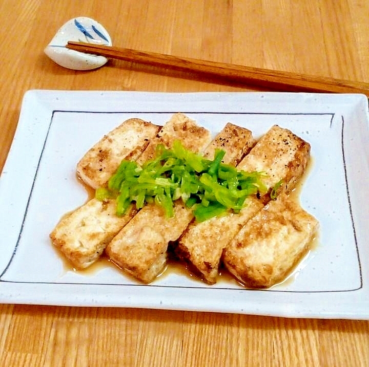 ♪味の素と醤油だけ♡和食屋さんの焼き豆腐♪