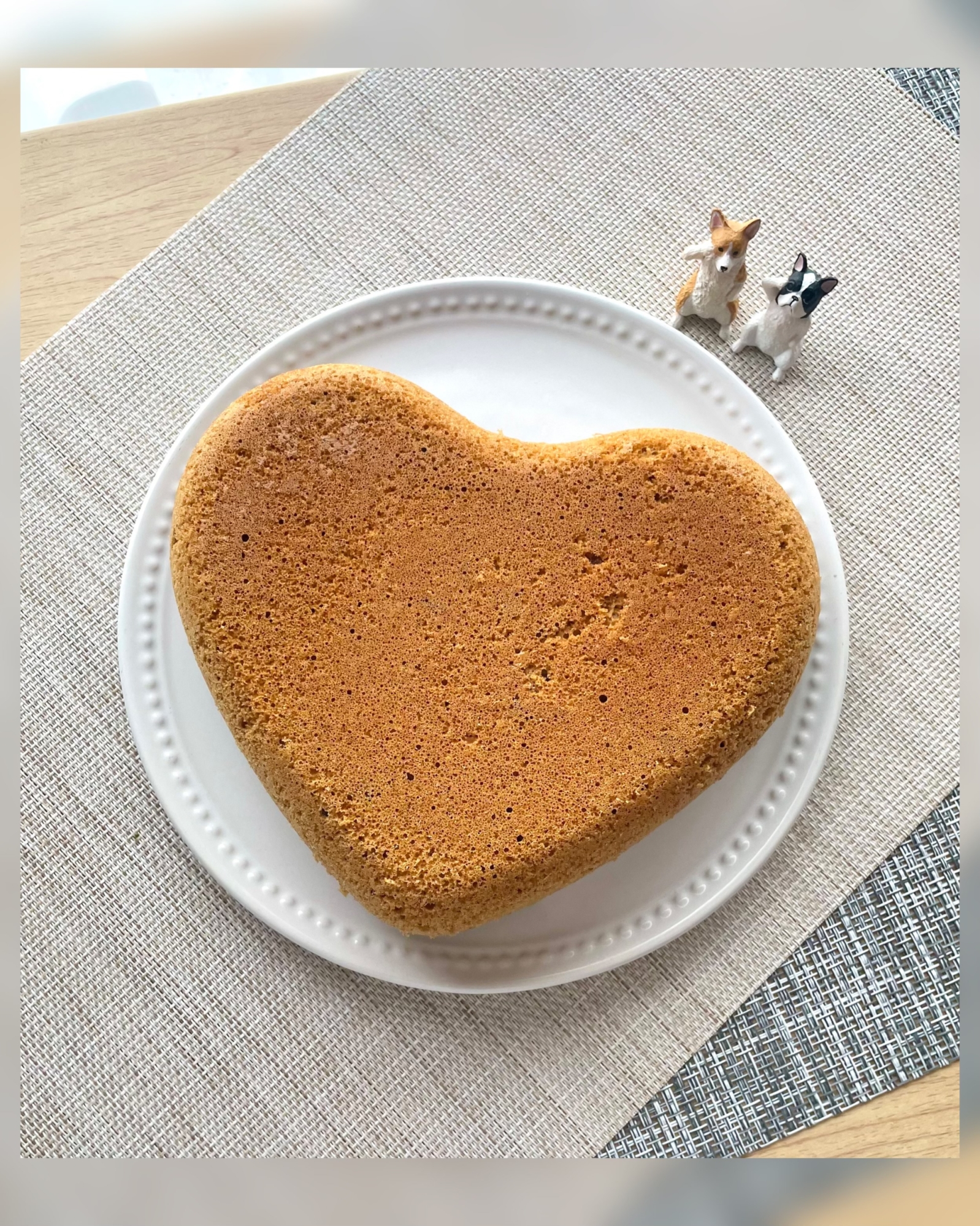 炊飯器で作る…餡子珈琲味の全粒粉ケーキ♡