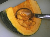 料理 お菓子作りに最適 かぼちゃのわたペースト レシピ 作り方 By Mickey The Mouse 楽天レシピ