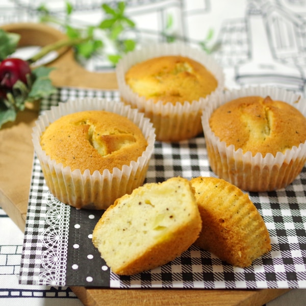 簡単シンプルふんわり美味 りんご紅茶のカップケーキ レシピ 作り方 By めろんぱんママ めろんカフェ 楽天レシピ 簡単シンプルふんわり美味 りんご紅茶のカップケーキ レシピ 作り方 By めろんぱんママ めろんカフェ 楽天レシピ