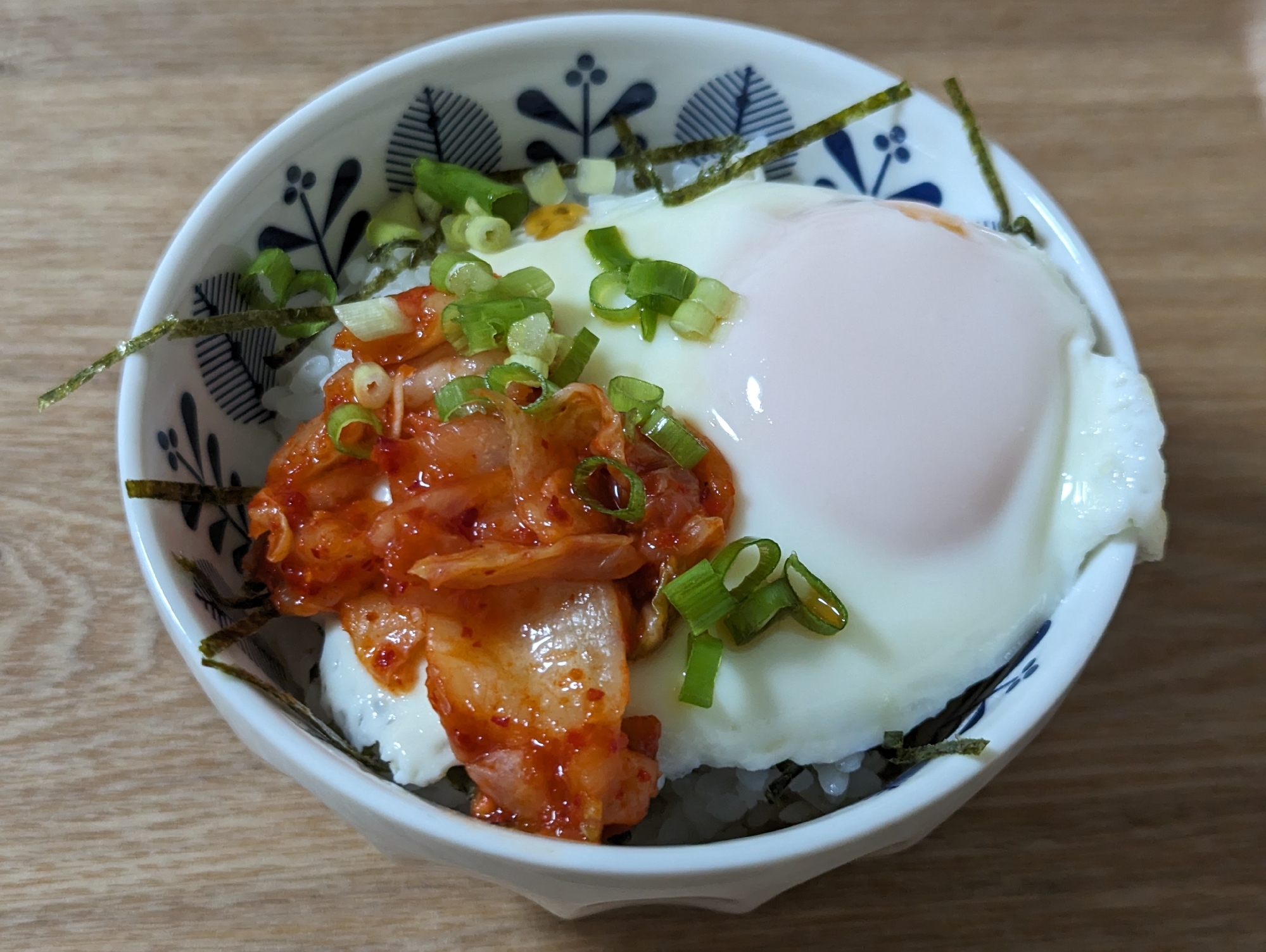 ◇キムチ目玉焼丼◇