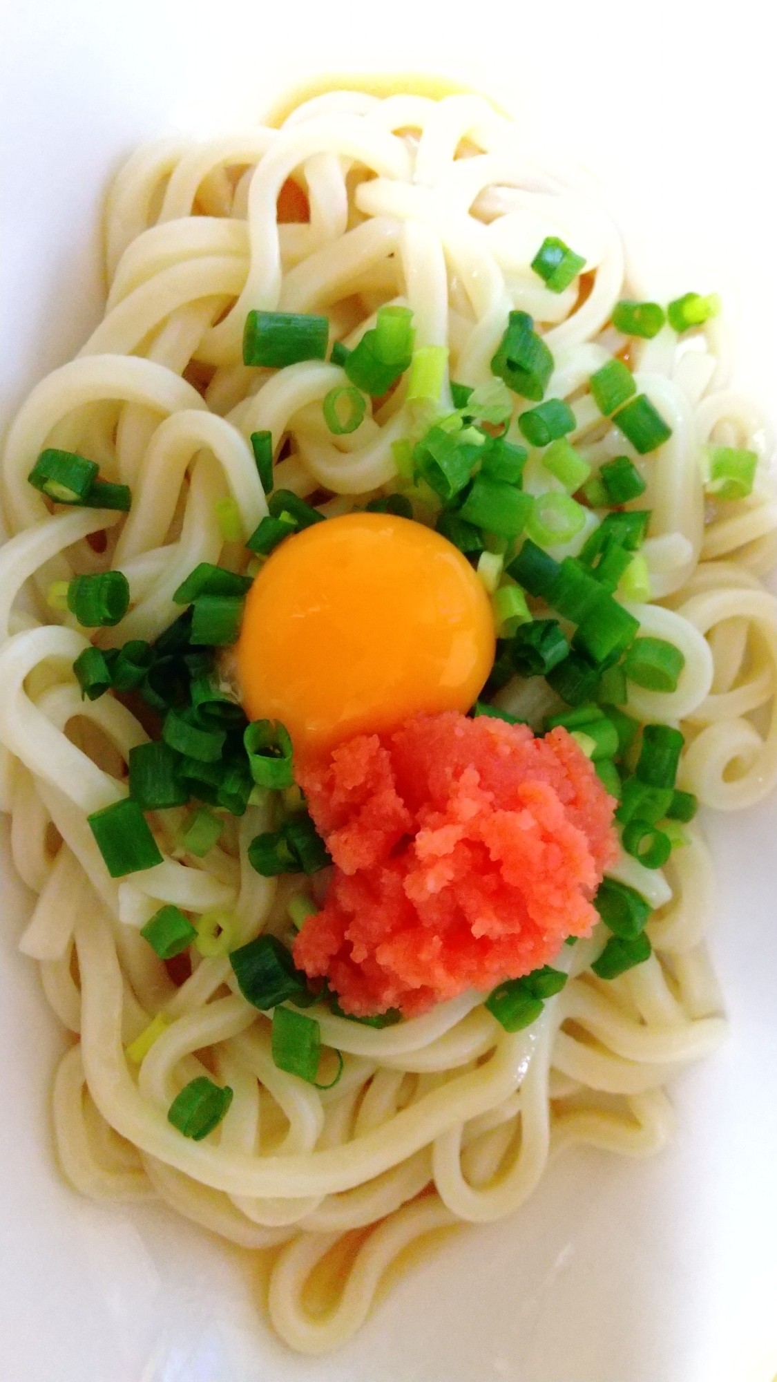 簡単！節約！明太子うどん！