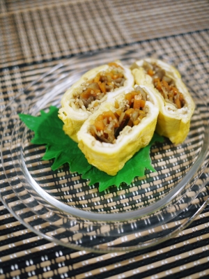 海賊弁当 考古学の探訪玉子焼き