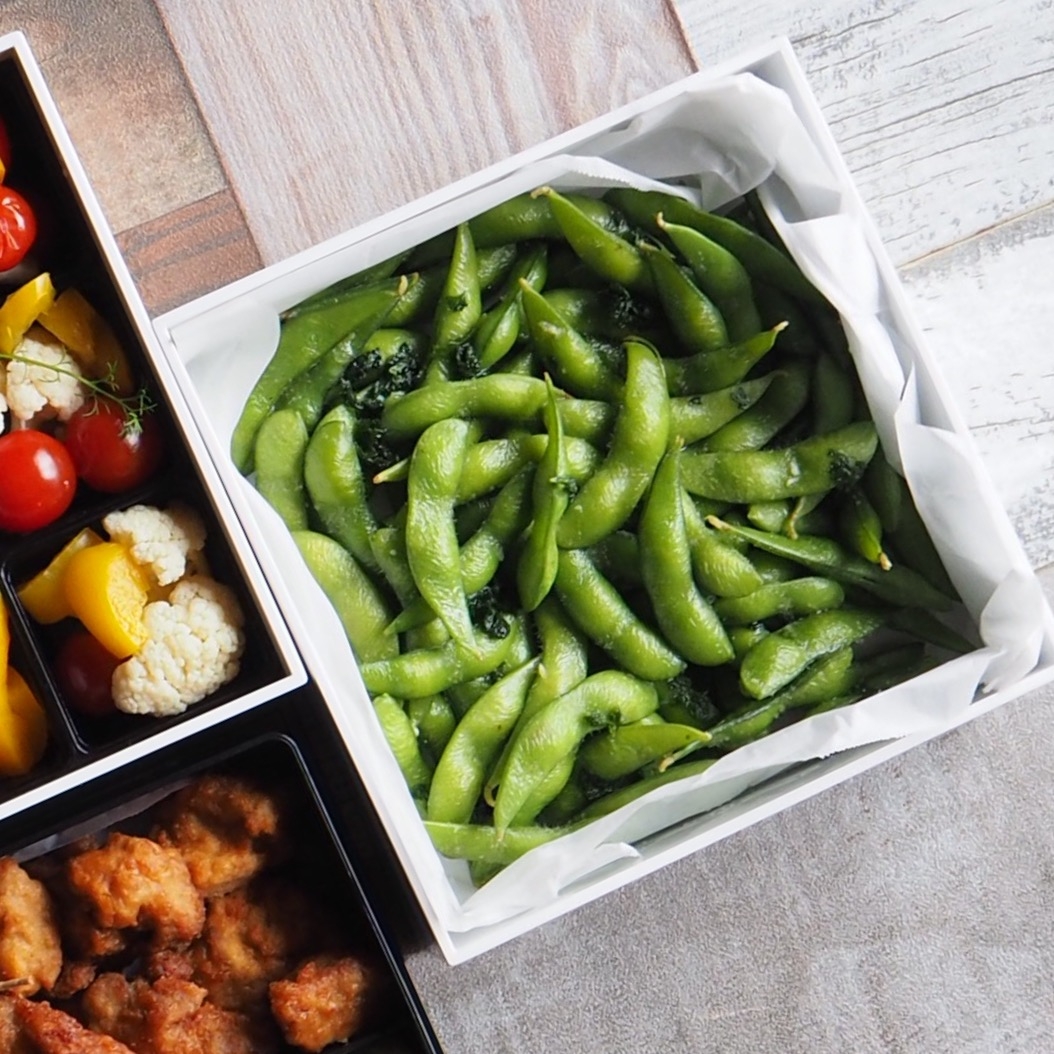 チューブと冷凍枝豆で!かんたん枝豆ペペロンチーノ