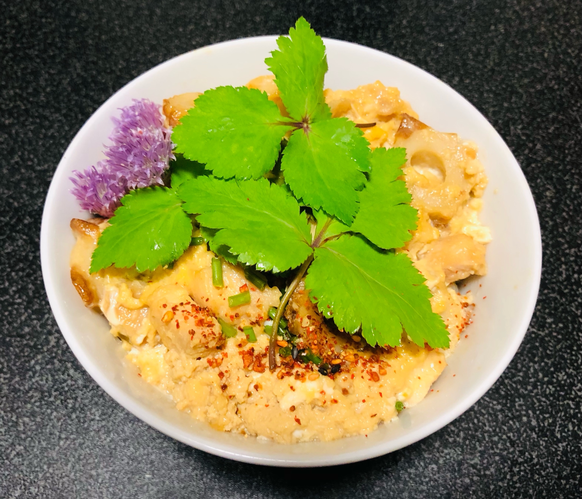 ちくわ入り♡親子丼