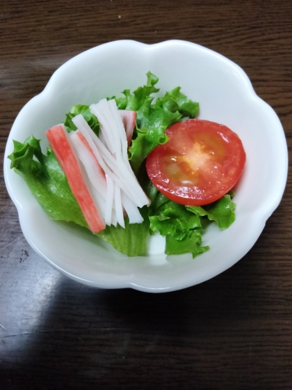 簡単☆カニカマサラダ