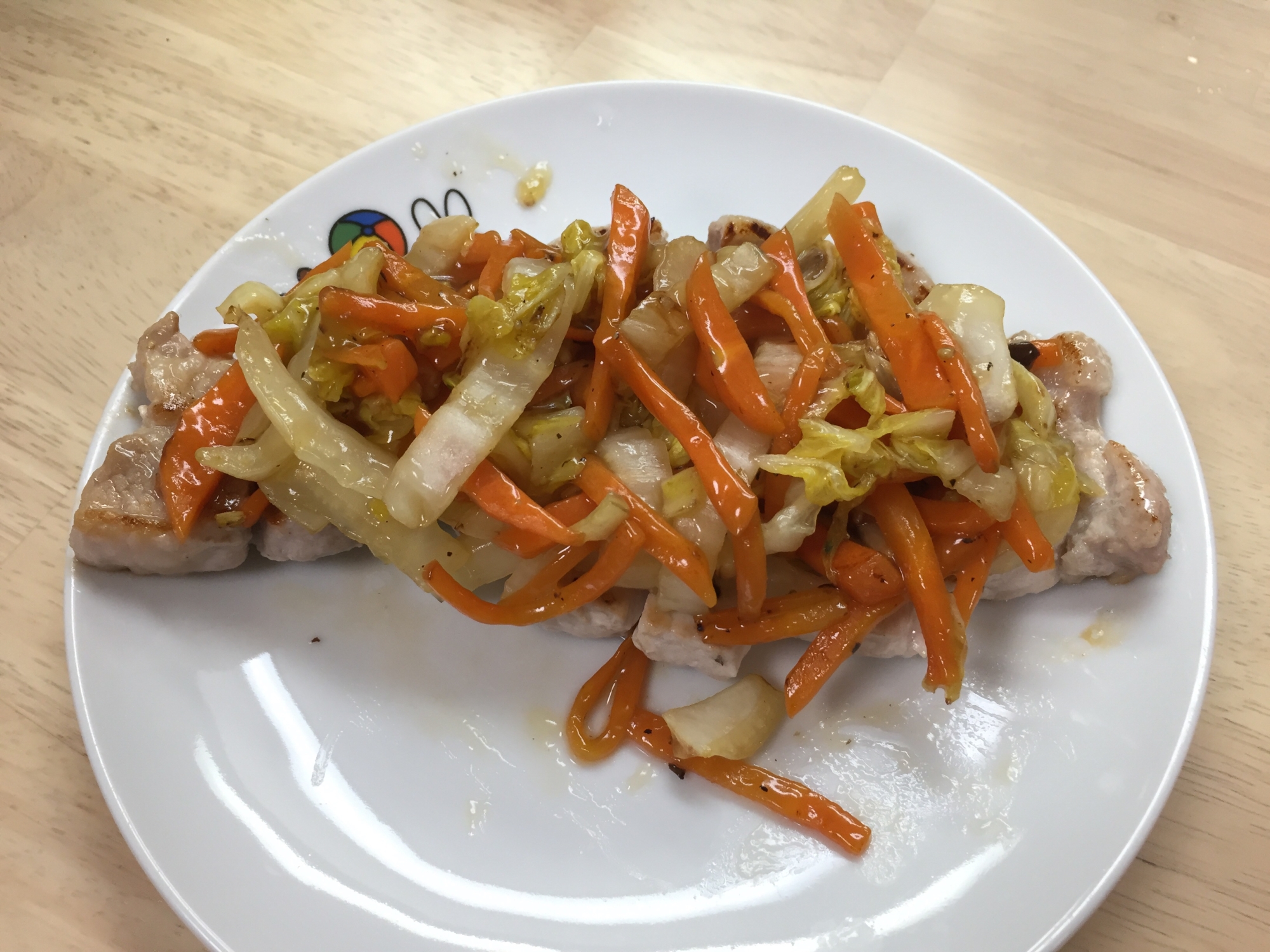 野菜あんかけ豚ステーキ レシピ 作り方 By Niconicokujira 楽天レシピ 野菜あんかけ豚ステーキ レシピ 作り方 By Niconicokujira 楽天レシピ