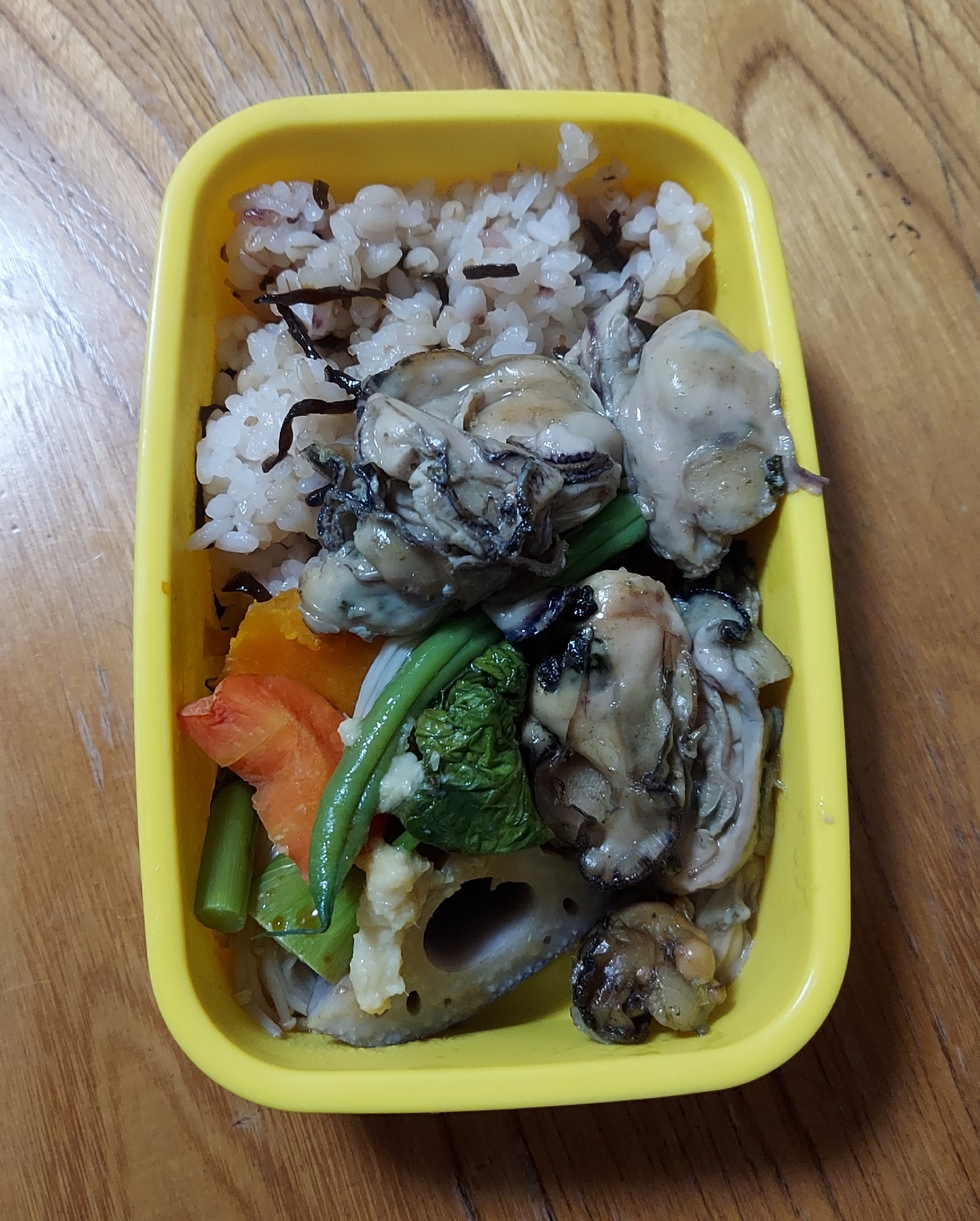 牡蠣お弁当