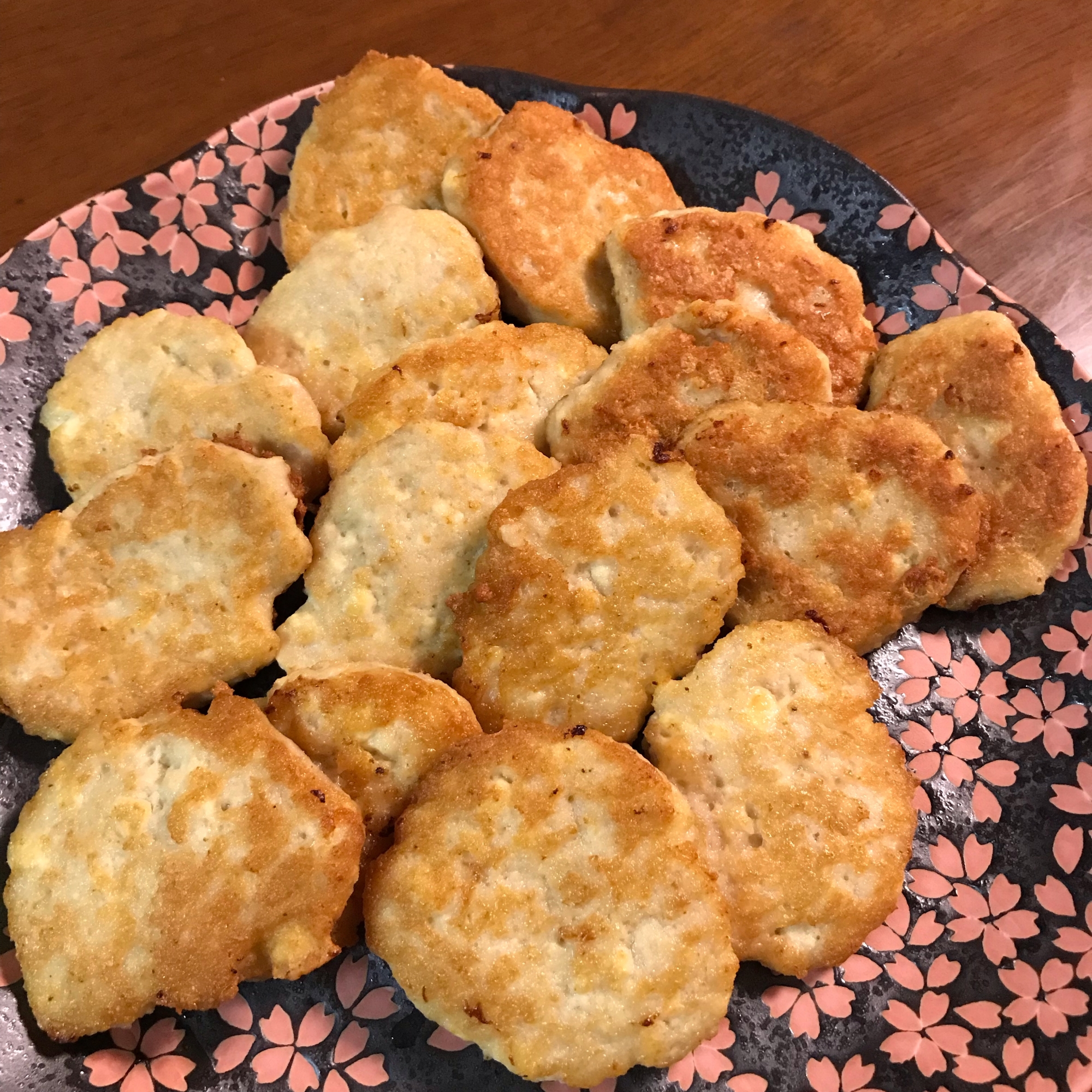 鶏ミンチと豆腐のお焼き