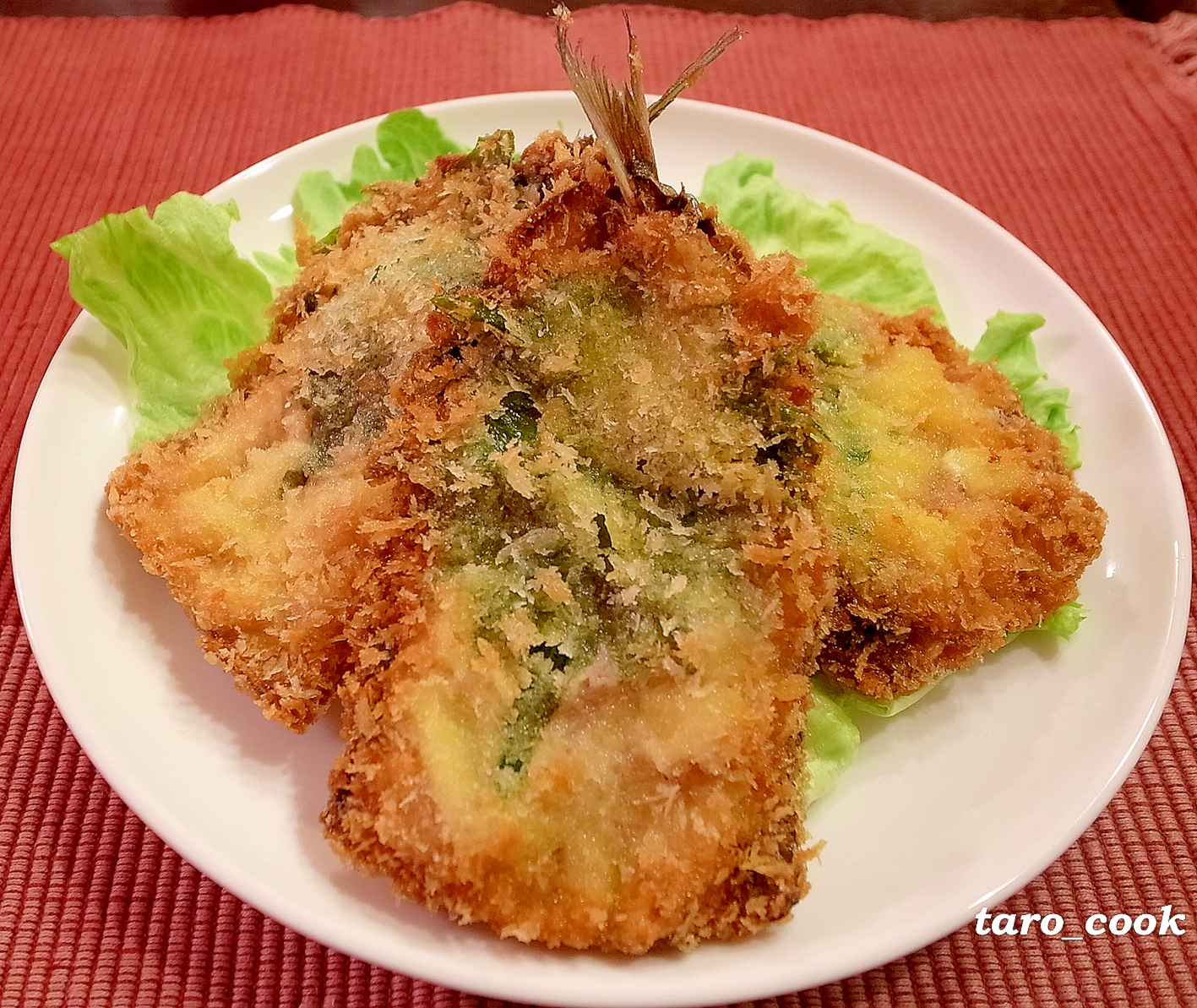衣もサクサク！梅肉風味のいわしフライ