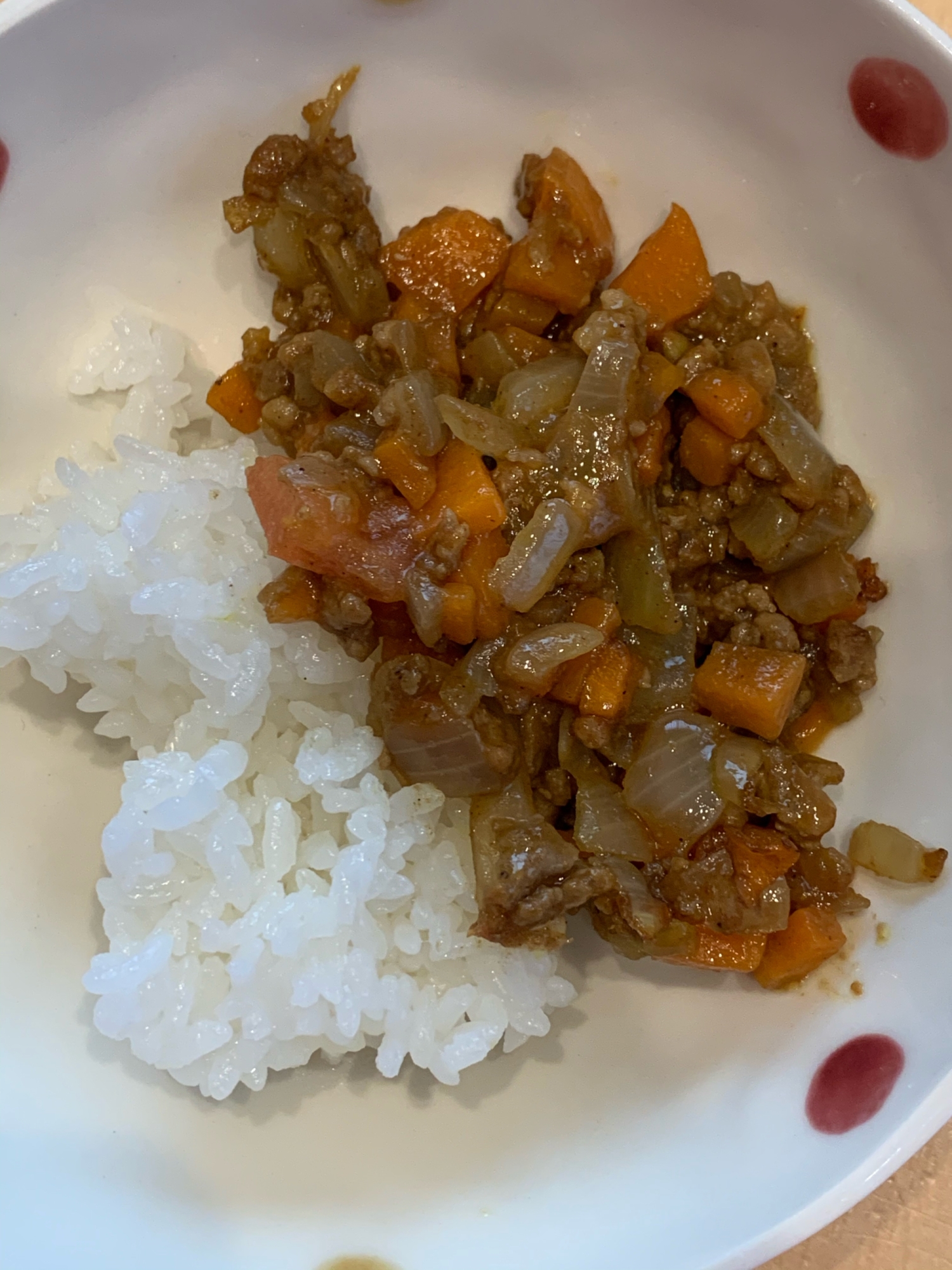 子供もパクパク☆キーマカレー