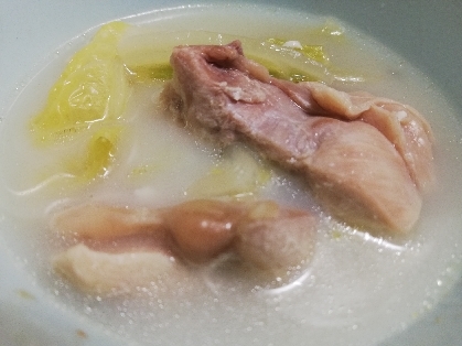 ヘルシー美食♡鶏肉と白菜の豆乳クリーム煮