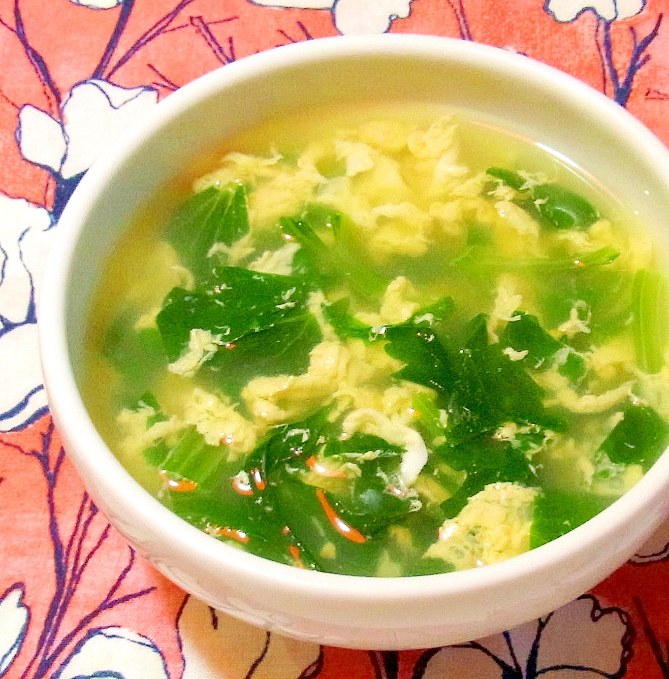 セロリの葉と卵のスープ レシピ 作り方 By メリッコ 楽天レシピ