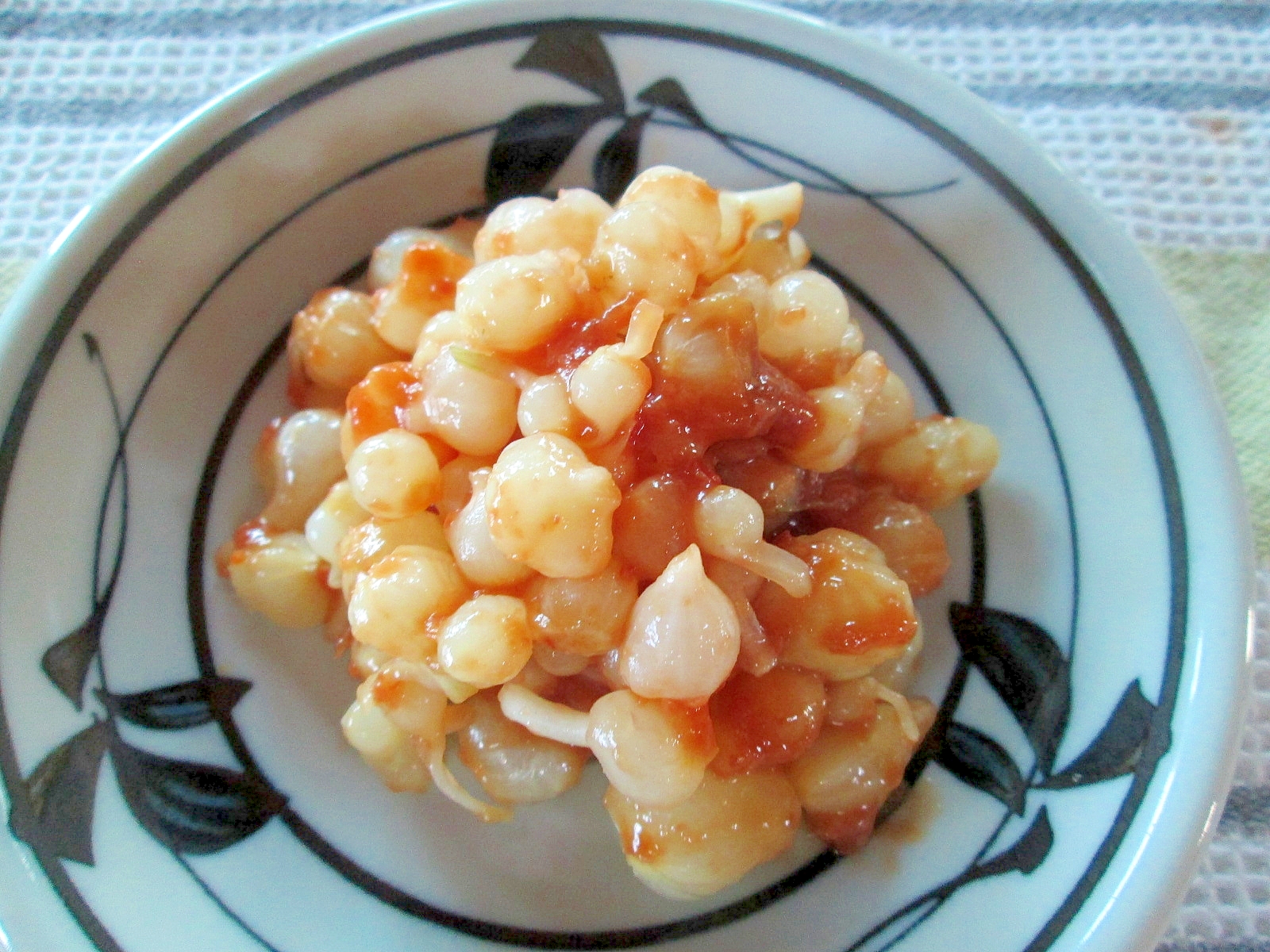 雑草を食べよう♪ノビルの味噌和え