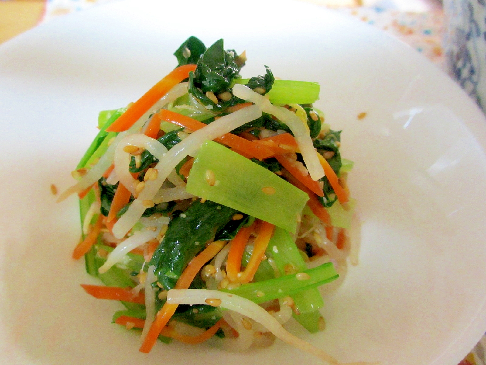 鶏がら塩糀ミックスナムル