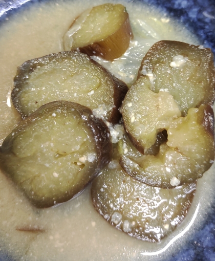 ナスの味噌汁
