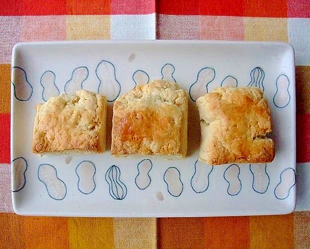 ピーナツバターのスコーン