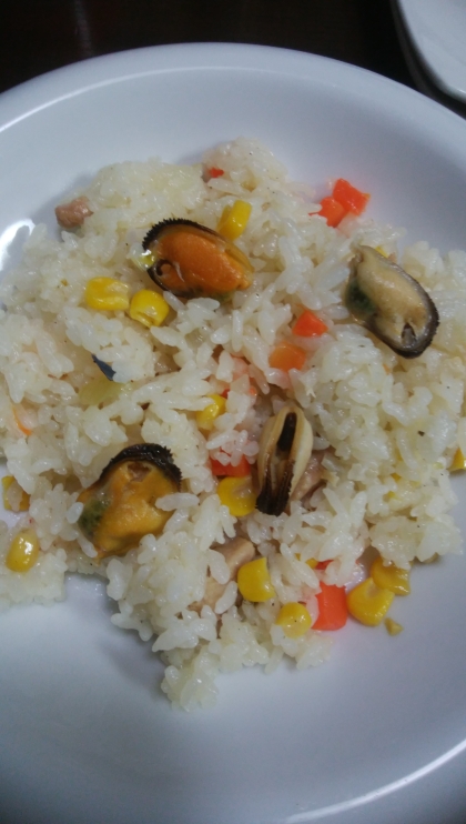 ムール貝のピラフ レシピ 作り方 By Petitpoussin 楽天レシピ