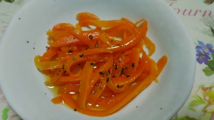 レンチンにんじん副菜