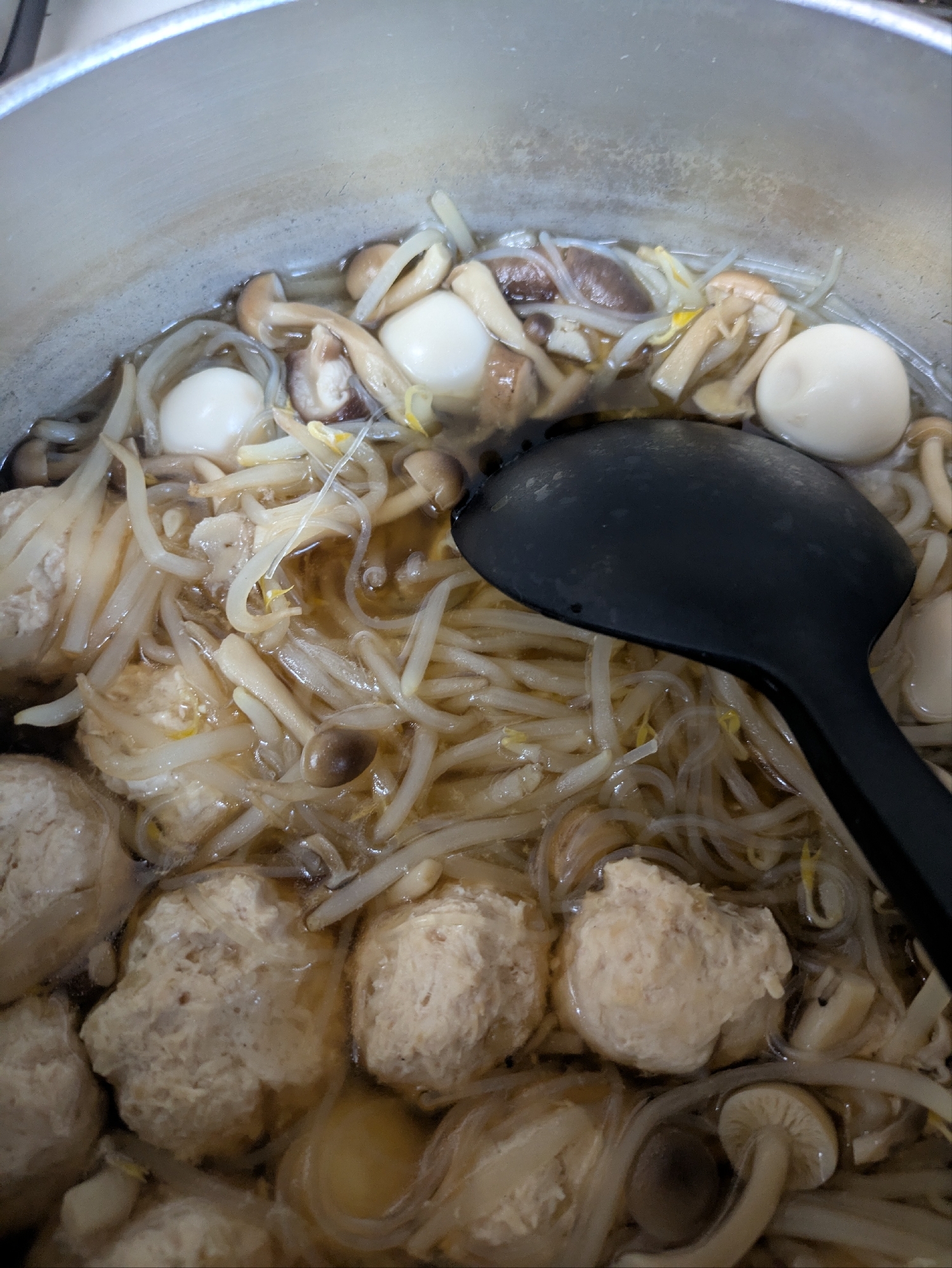鶏つくね団子鍋〜ホットクック〜
