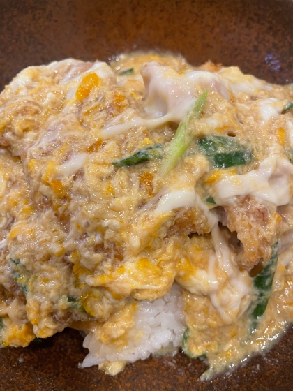 簡単☆京風メンチカツ丼