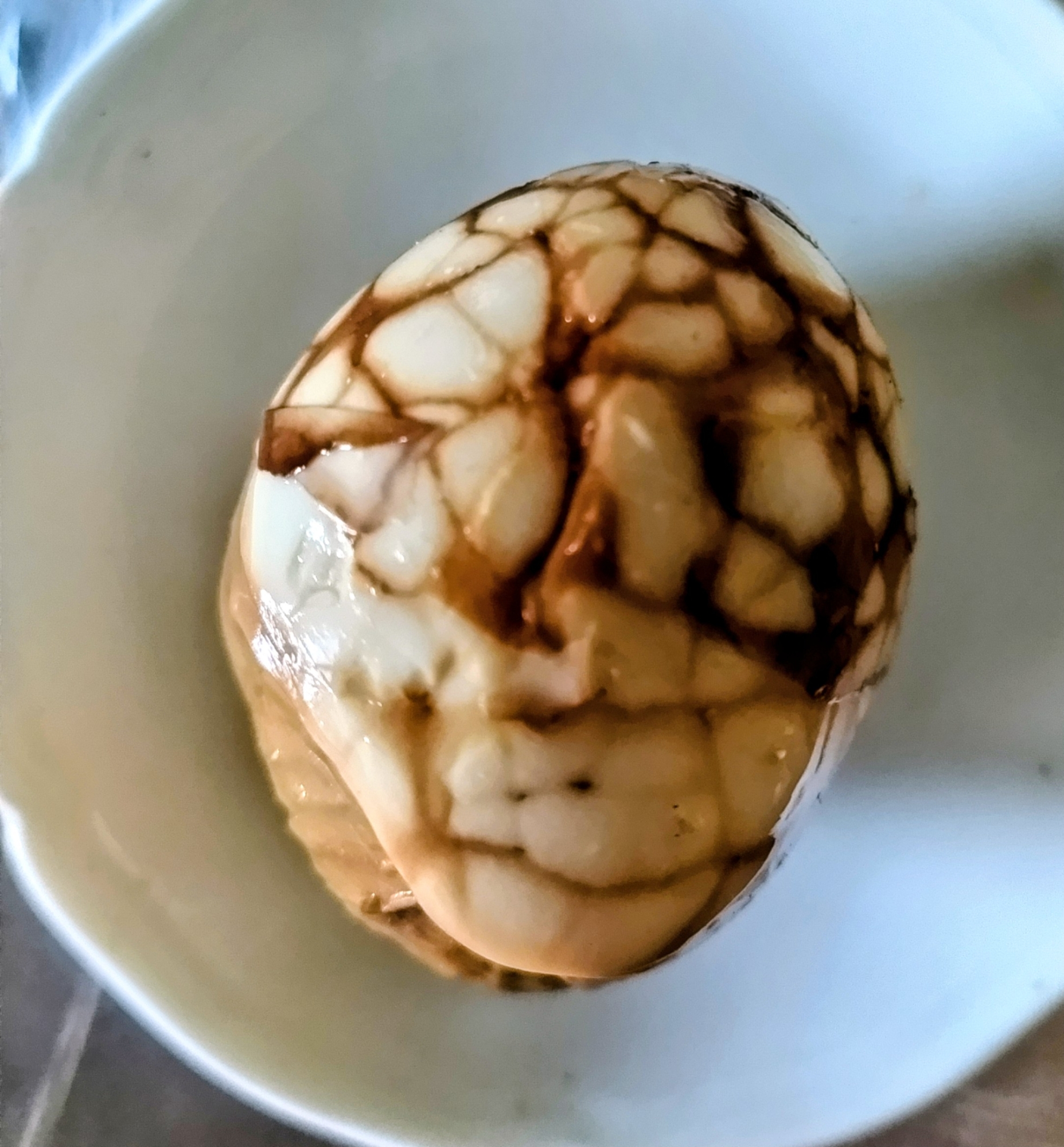 台湾式煮卵〜茶葉蛋