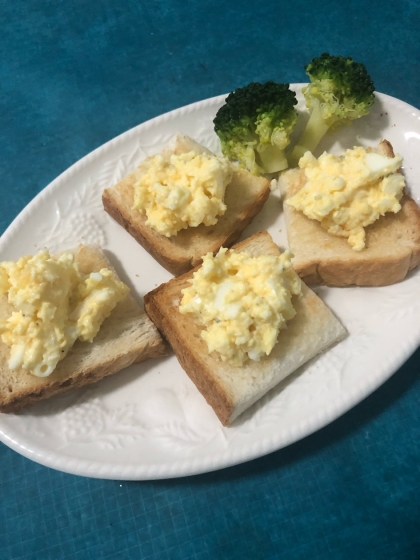 朝食に作りました。
美味しくいただきました。