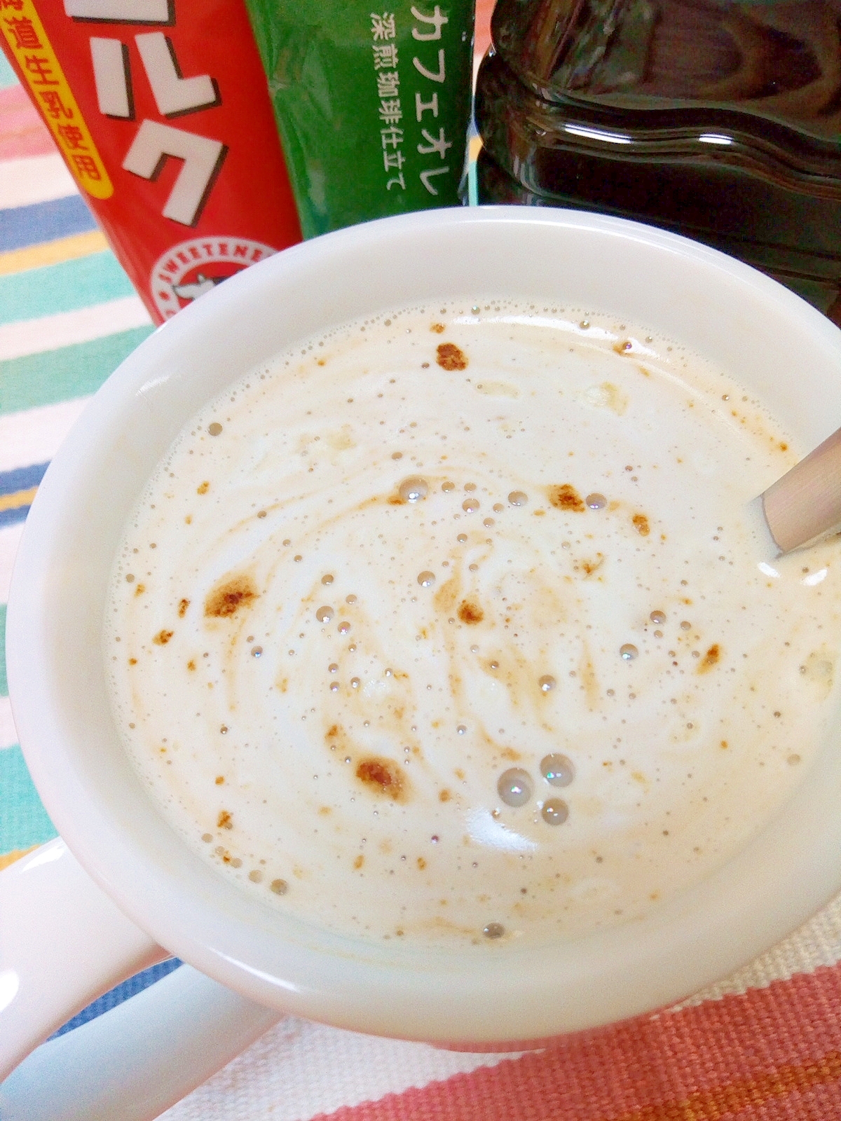 ホッと☆濃厚深煎ミルキーカフェオレ♪