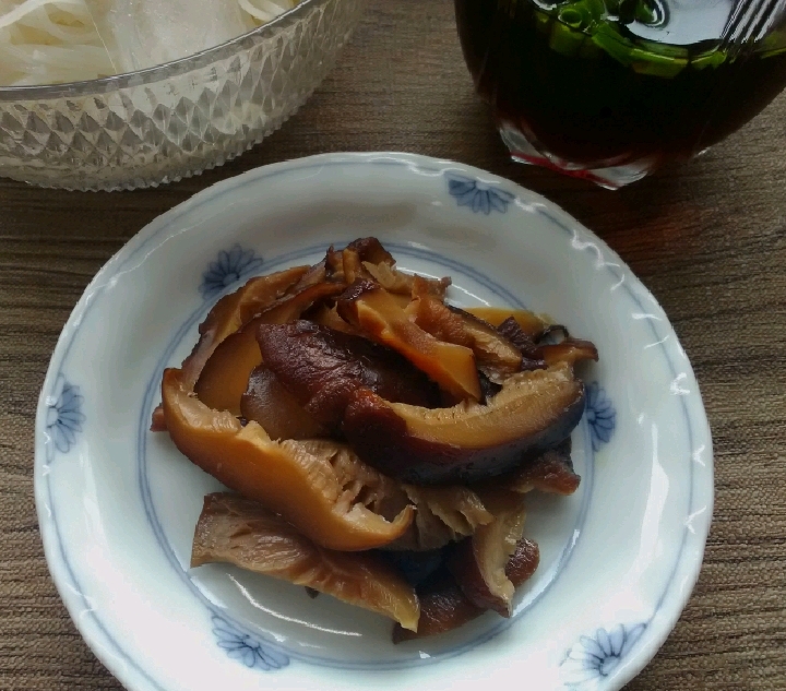 干し椎茸の甘酢煮