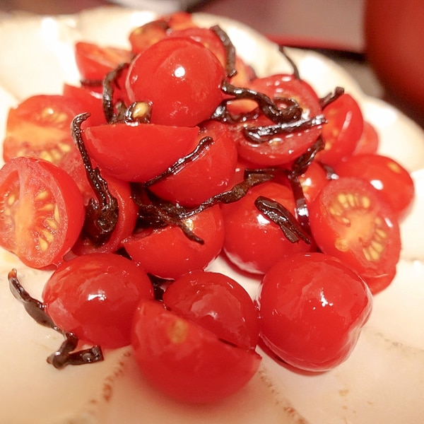 超簡単おつまみ トマトの塩昆布和え レシピ 作り方 By Aika食堂 楽天レシピ 超簡単おつまみ トマトの塩昆布和え レシピ 作り方 By Aika食堂 楽天レシピ