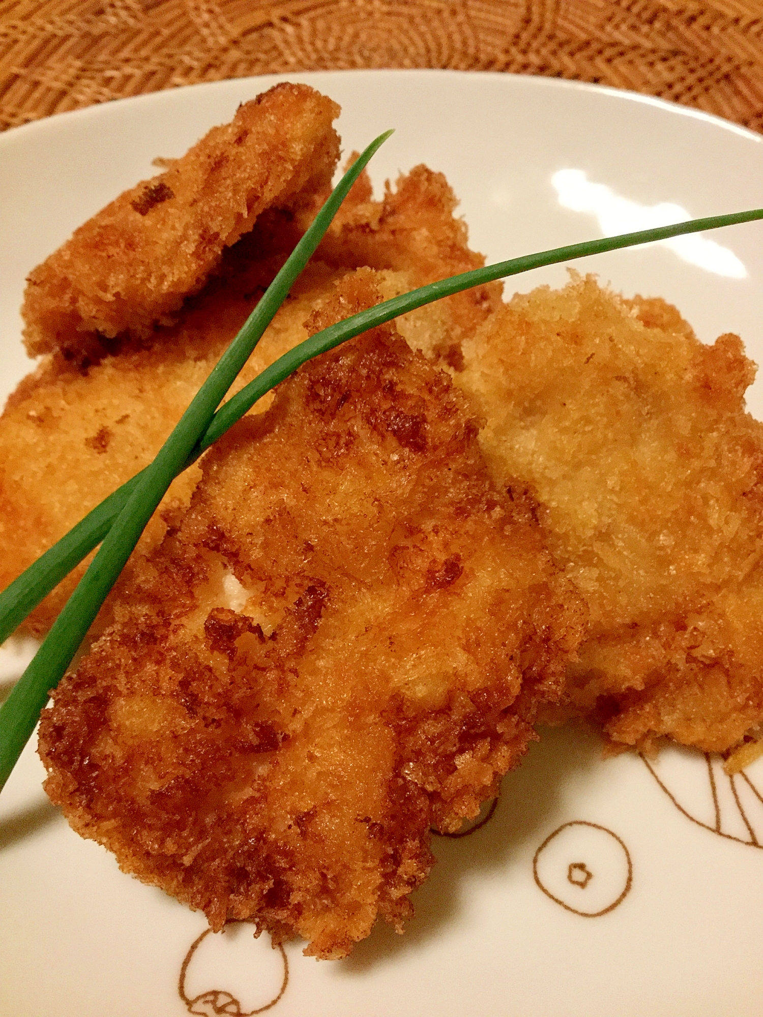 サクサク チキンカツ やわらかマヨ風味 レシピ 作り方 By Chocomenthe 楽天レシピ